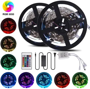 SET ΤΑΙΝΙΑΣ LED RGB